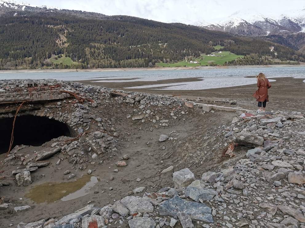 Versunkenes Dorf Reschensee