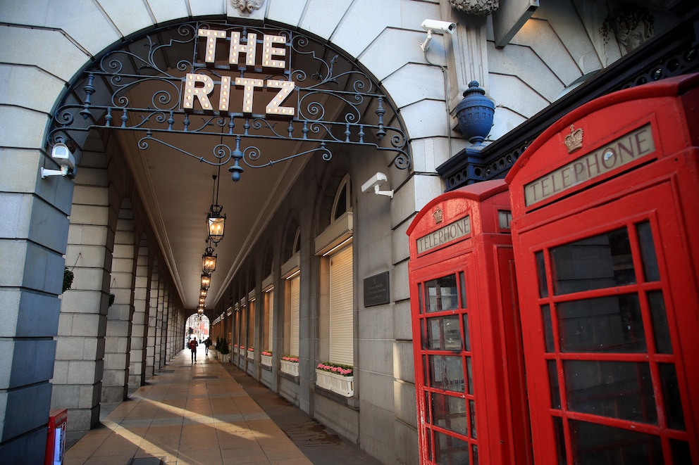 Drehort, Ritz London