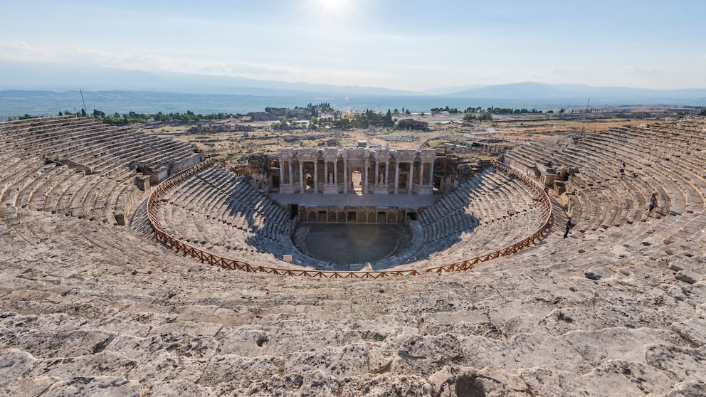Das antike Amphitheater von Hierapolis