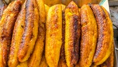 Weltspeise fritierte Banane Platanos fritos