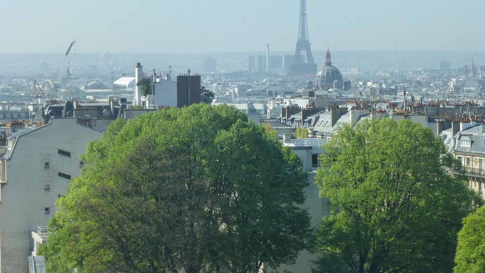 Blick vom Terrass-Hotel Paris