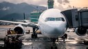 Flugzeug Einstieg