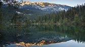 Der Crestasee ist einer der schönste Bergseen der Schweiz