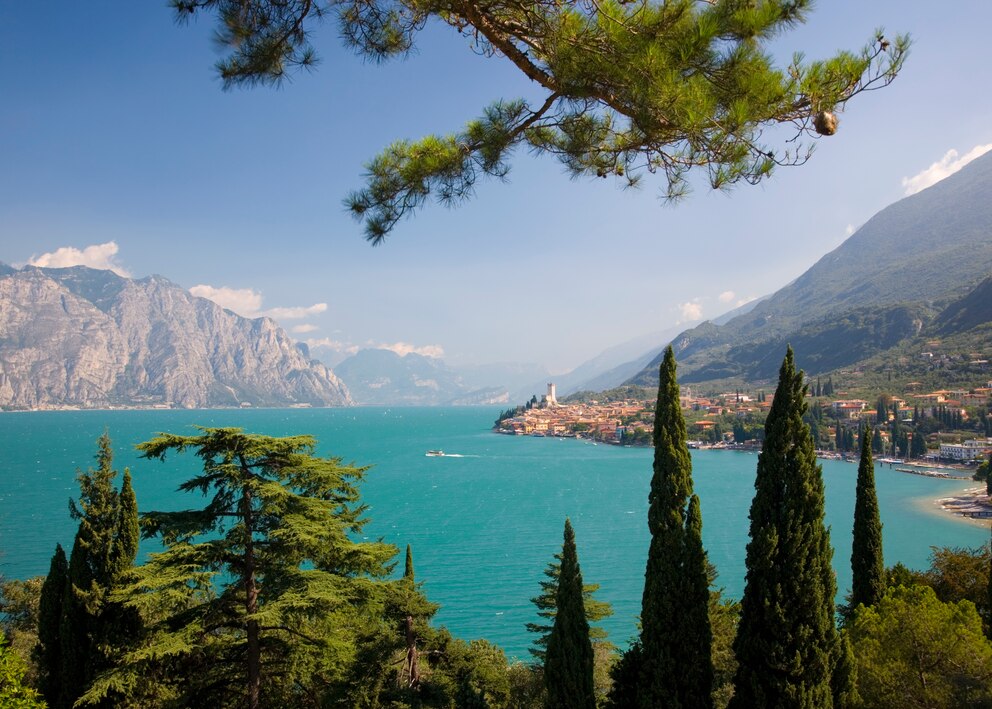 Gardasee, Malcesine, Venetien, Italien, Europa