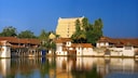 Der Tempel Sri Padmanabhaswamy in Kerala, Indien