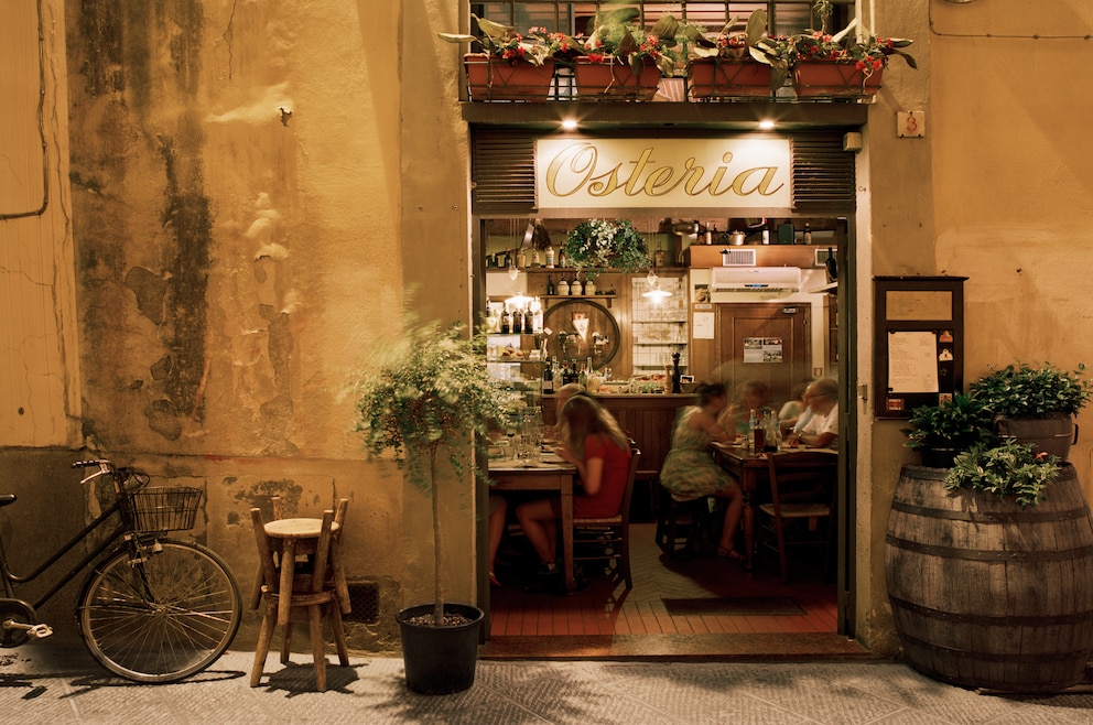 Osteria in der Toskana