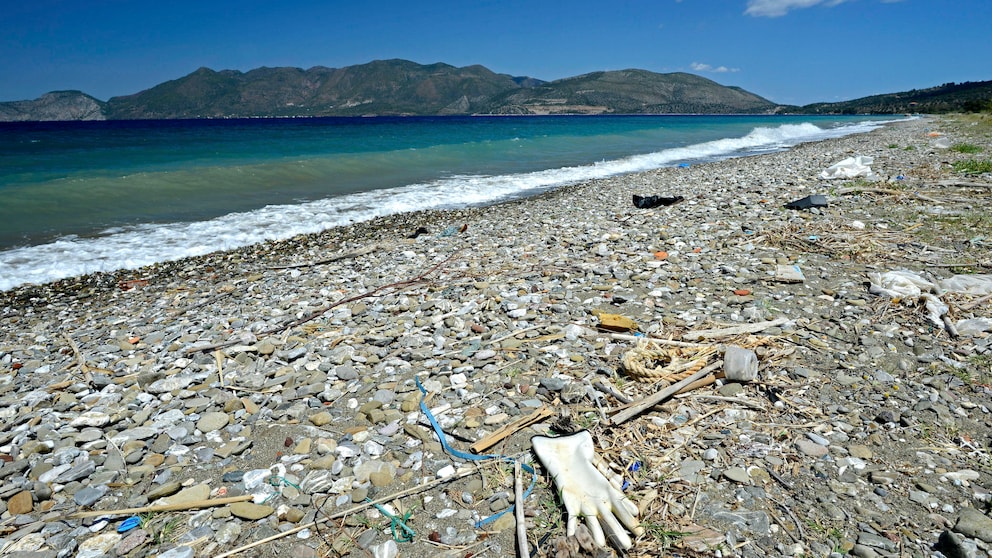 Mittelmeer Plastik