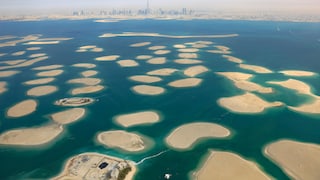 Die World Islands sind von Dubai aus in 15 Minuten mit dem Boot zu erreichen.