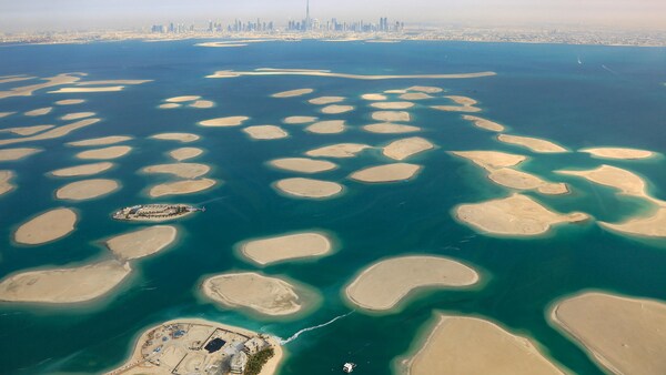 Die World Islands sind von Dubai aus in 15 Minuten mit dem Boot zu erreichen.
