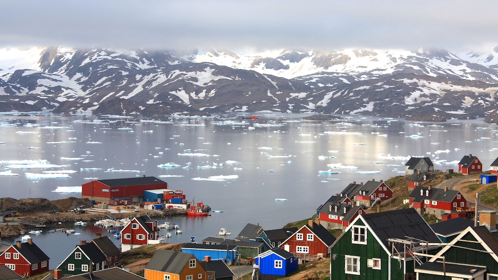 Grönland Dorf Tasiilaq