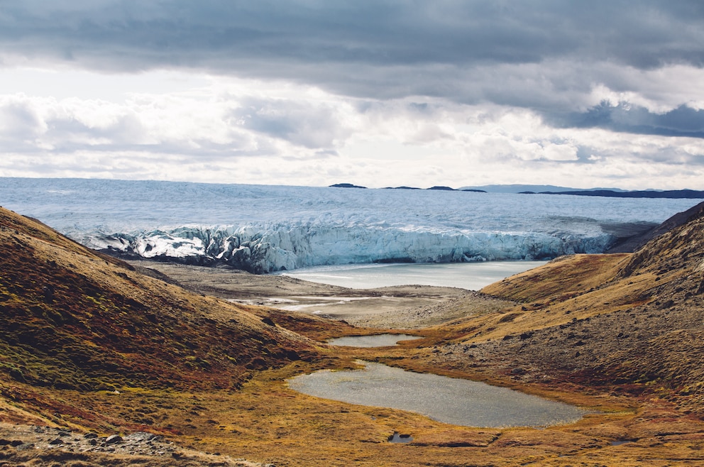 Russel Gletscher bei Kangerlussaq in Grönland