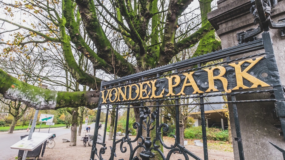 Vondel Park in Amsterdam in den Niederlanden