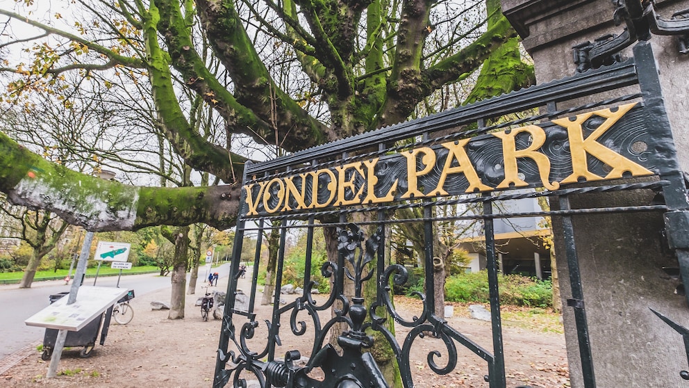 Vondel Park in Amsterdam in den Niederlanden