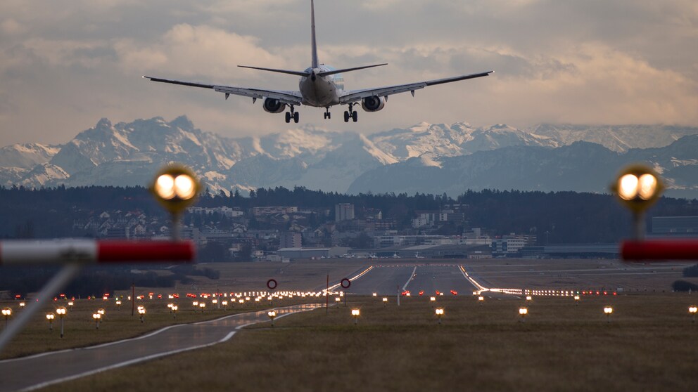Flugzeuglandung