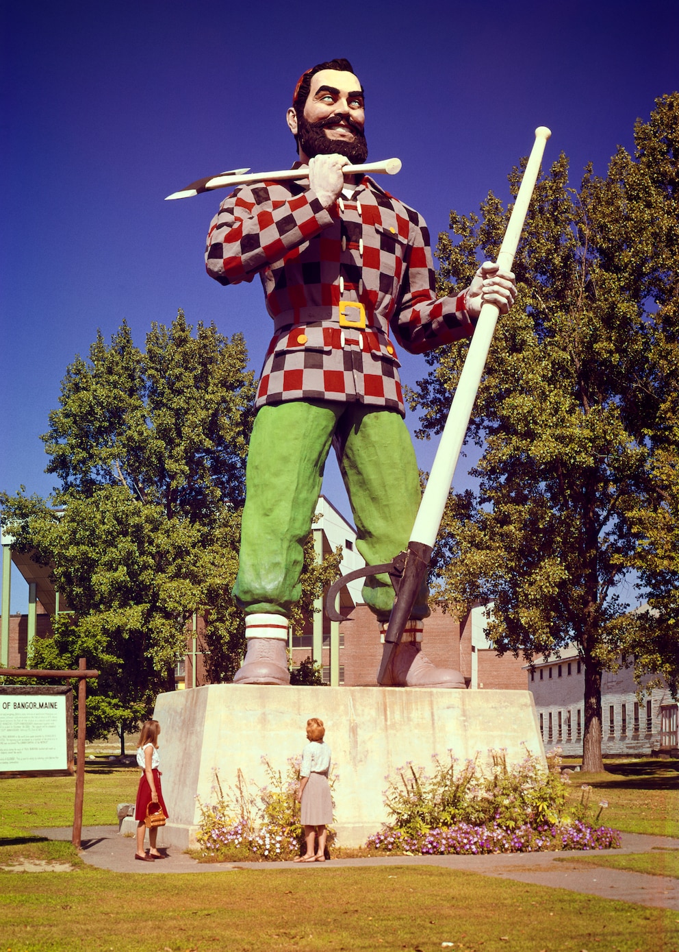 Paul Bunyan Statue in Bangor Maine