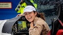Junge Pilotin Zara Rutherford vor dem Rekord