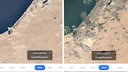 Die dramatische Veränderung von Dubai wird bei den Satellitenfotos besonders deutlich
