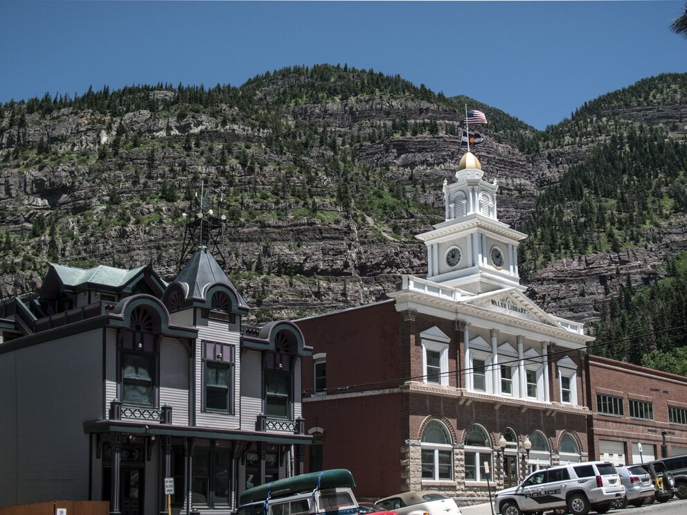 Die Bibliothek in Ouray, Colorado