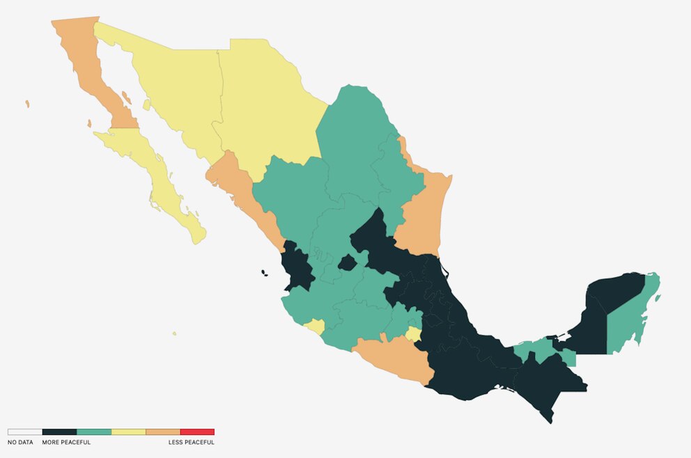 Mexico Peace Index - Wie sicher ist Mexiko?