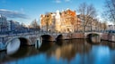 Keizersgracht in Amsterdam in den Niederlanden