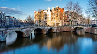 Keizersgracht in Amsterdam in den Niederlanden