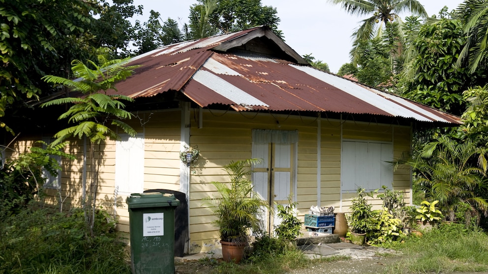 Ein Dorf in Singapur