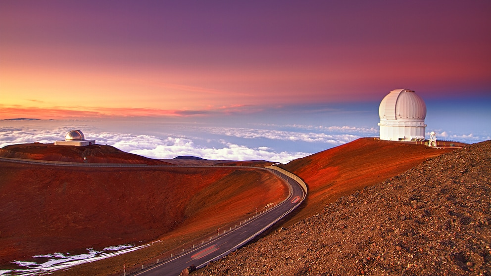 Der Mauna Kea auf Big Island, Hawaii, ist der höchste Berg der Welt – vom Meeresboden aus gesehen