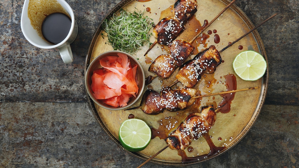 Yakitori-Spieße Rezept