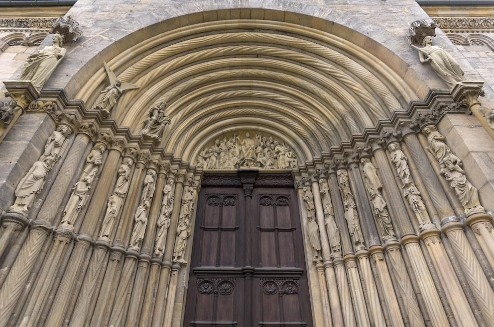 The Prince's Portal at Bamberg Cathedral