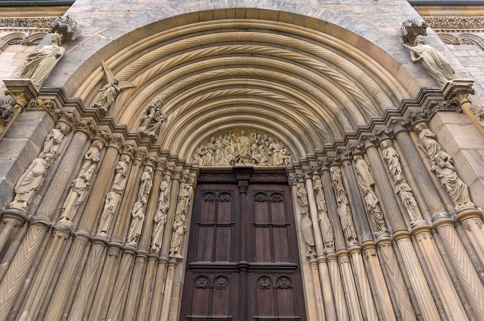 Das Fürstenportal am Bamberger Dom