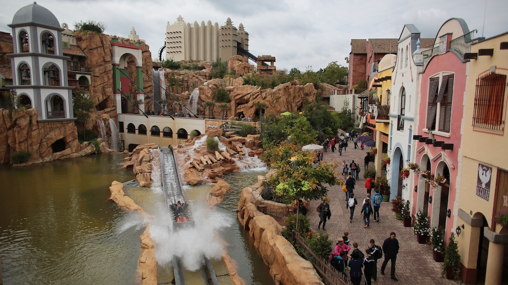 Die Wasserutschen im Phantasialand erfreuen sich bei den Besuchern großer Beliebtheit