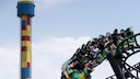 Ob es so rasant auf der neuen Achterbahn zugehen wird, wie bei diesem Exemplar im japanischen Legoland, ist eher fragwürdig – schließlich soll die neue Achterbahn ein Erlebnis für die ganze Familie sein