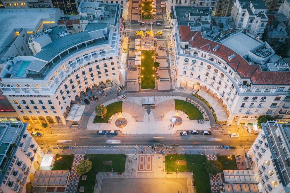 Aristoteles Platz in Thessaloniki