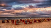 Ostsee Reisetipps Swinemünde: Strandkörbe am Ostseestrand