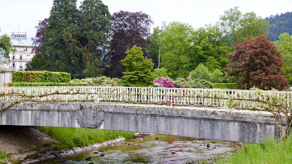 Lichtentaler Allees und die Oos in Baden-Baden