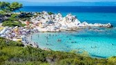 Chalkidiki-Reisetipps: Orange Beach auf Sithonia