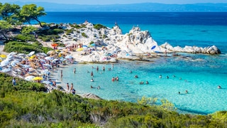 Chalkidiki-Reisetipps: Orange Beach auf Sithonia