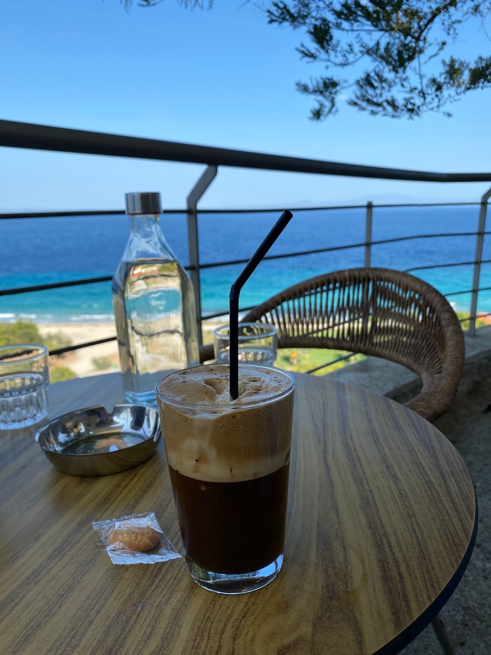 Frappe auf Chalkidiki