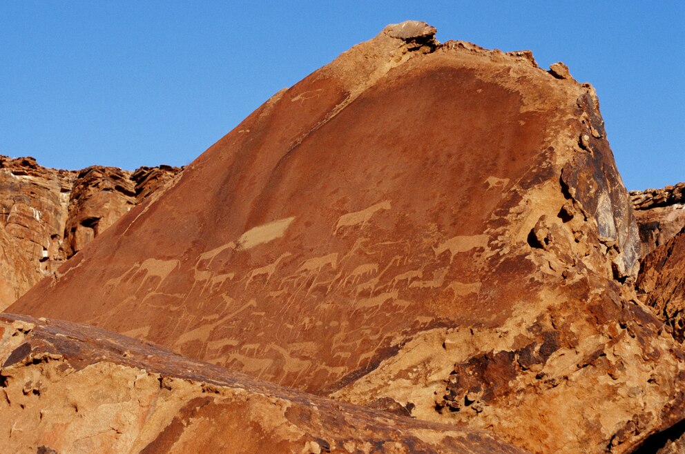 Die Felsgravuren von Twyfelfontein sollen teils mehr als 20.000 Jahre alt sein