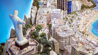 Themenbereich Rio de Janeiro im Miniatur Wunderland Hamburg