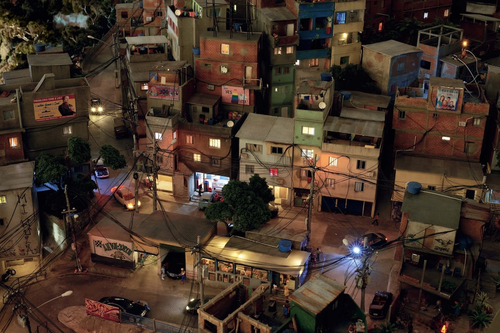 Favelas in Rio im Miniatur Wunderland