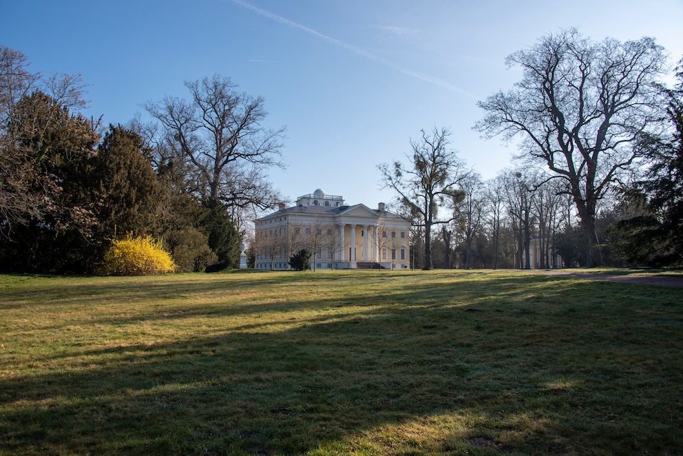 Das Schloss im Wörlitzer Park gilt als der Gründungsbau des deutschen Klassizismus