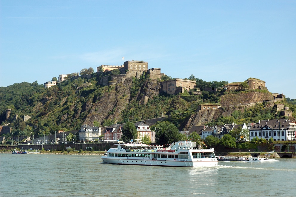 Festung Ehrenbreitstein in Koblenz