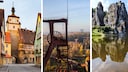 Drei der Ausflugsziele, die sich mit dem 9-Euro-Ticket lohnen