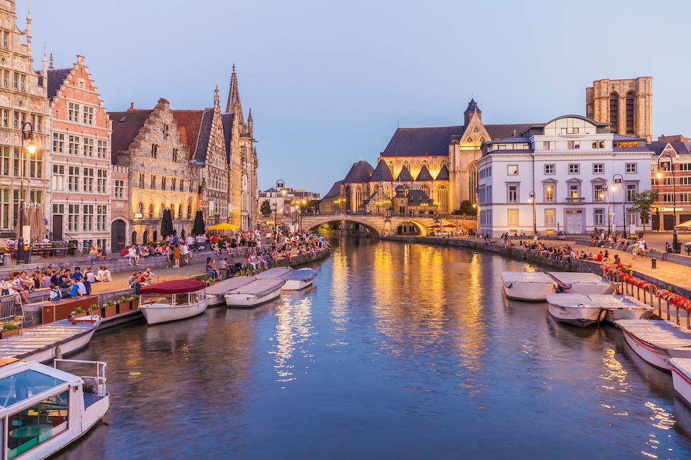 Die Altstadt von Gent