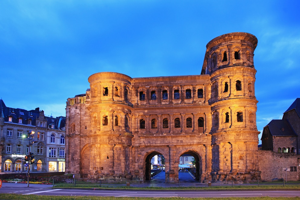 Die weltberühmte Porta Nigra in Trier