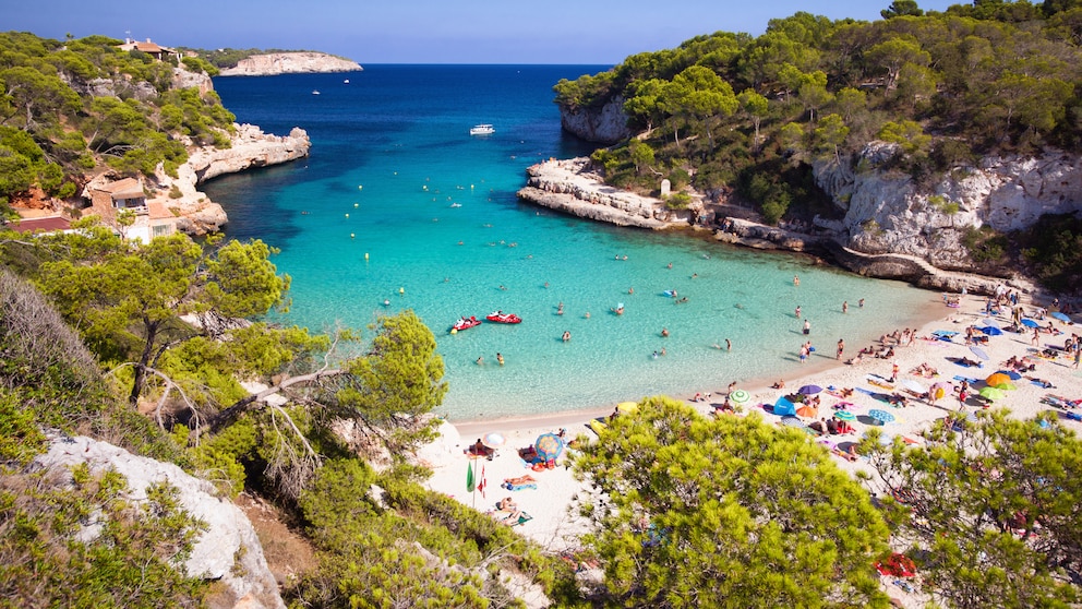 Strand in Mallorca, Spanien