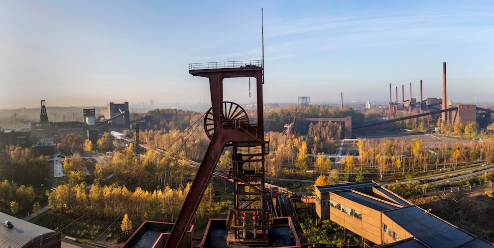 Die Zeche Zollverein in Essen ist UNESCO-Weltkulturerbestätte