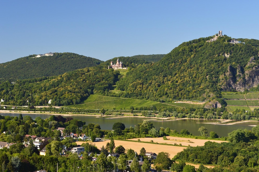 beste Wanderwege / Rheinsteig Drachenfels