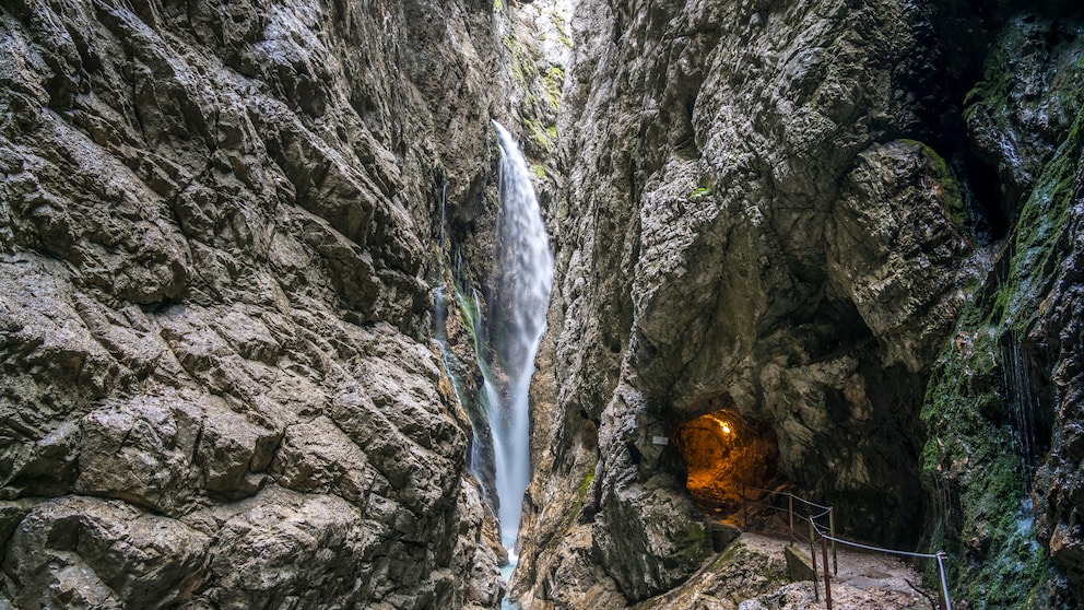 Wasserfall Höllentalklamm